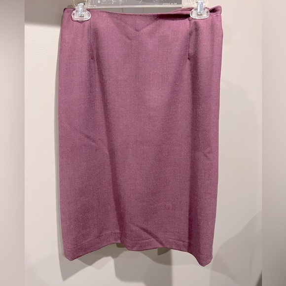 Pendleton 100% Virgin Wool Mauve Pencil Skirt Women’s Size 8 - Picture 1 of 12